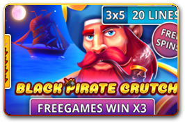 Black Pirate Crutch