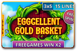 Eggcellent Gold Basket
