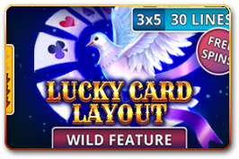 Lucky Card Layout