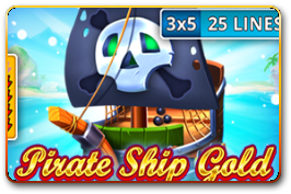 Pirate Ship Gold