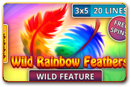 Wild Rainbow Feathers