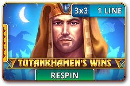 Tutankhamen's Wins (Reel Respin)