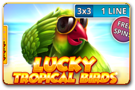 Lucky Tropical Birds (3x3)